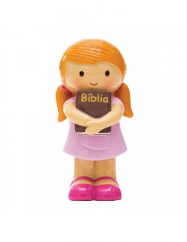 Girl with bible (Pink dress)