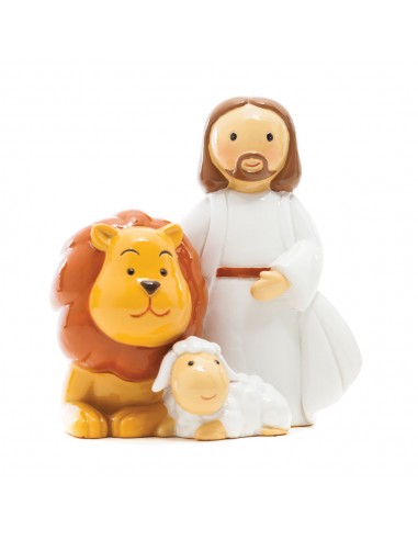 Jesus, the lion and the lamb